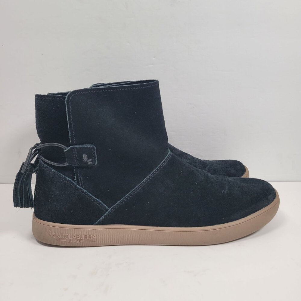 Koolaburra By UGG Women's Black Suede Skyler Ankle Boots 1092579 US Size 8